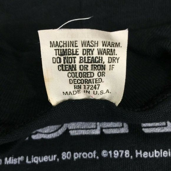 Vintage 1978 Irish Mist Liqueur T-Shirt NOS L Tee Top - Picture 4 of 5